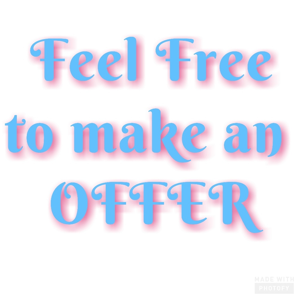 🌹OFFERS WELCOME🌹